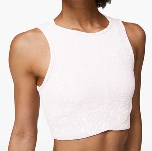 Lululemon Energetic Edge Cropped Tank